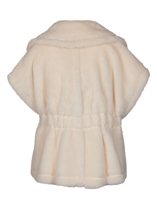 Short cape in Teddy fabric MAX MARA | 2424736302600001